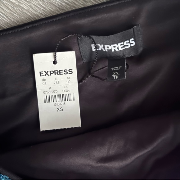 NWT Express Rainbow Sequin Striped Mini Skirt - Size XS - Pride/Festival/Party - Picture 2 of 2